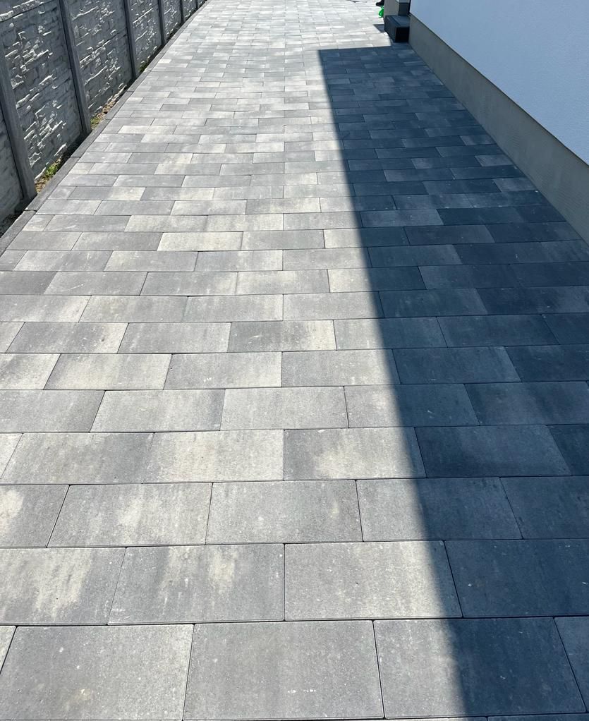 48x24x8 in grau/anthrazit